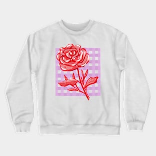 Cute Rose Crewneck Sweatshirt